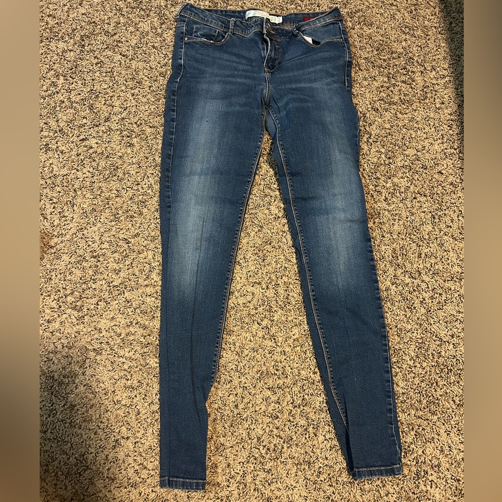 Zara Dark Blue Skinny Jeans